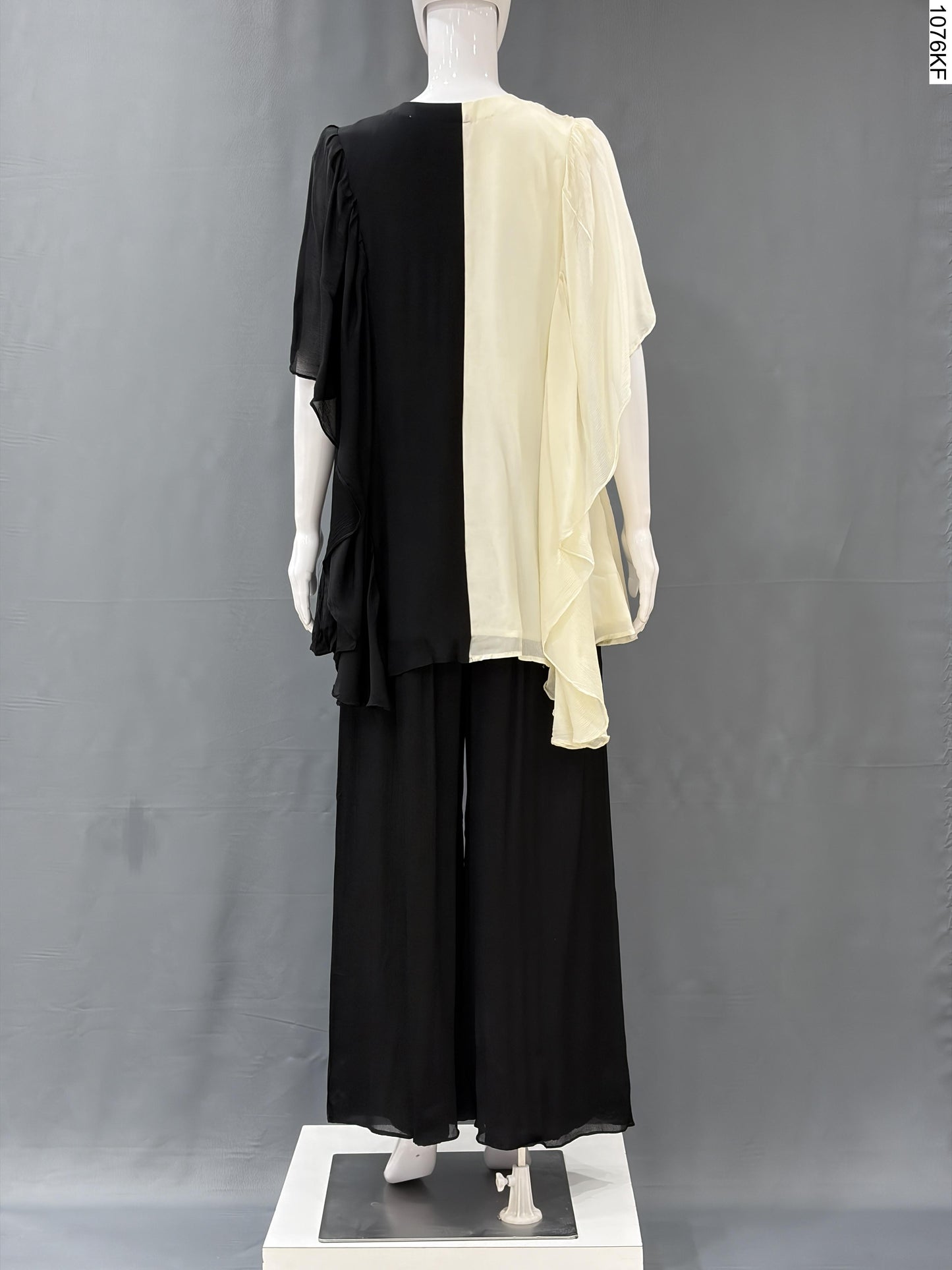 Kaftan Set - MI-7601 MR BK 8