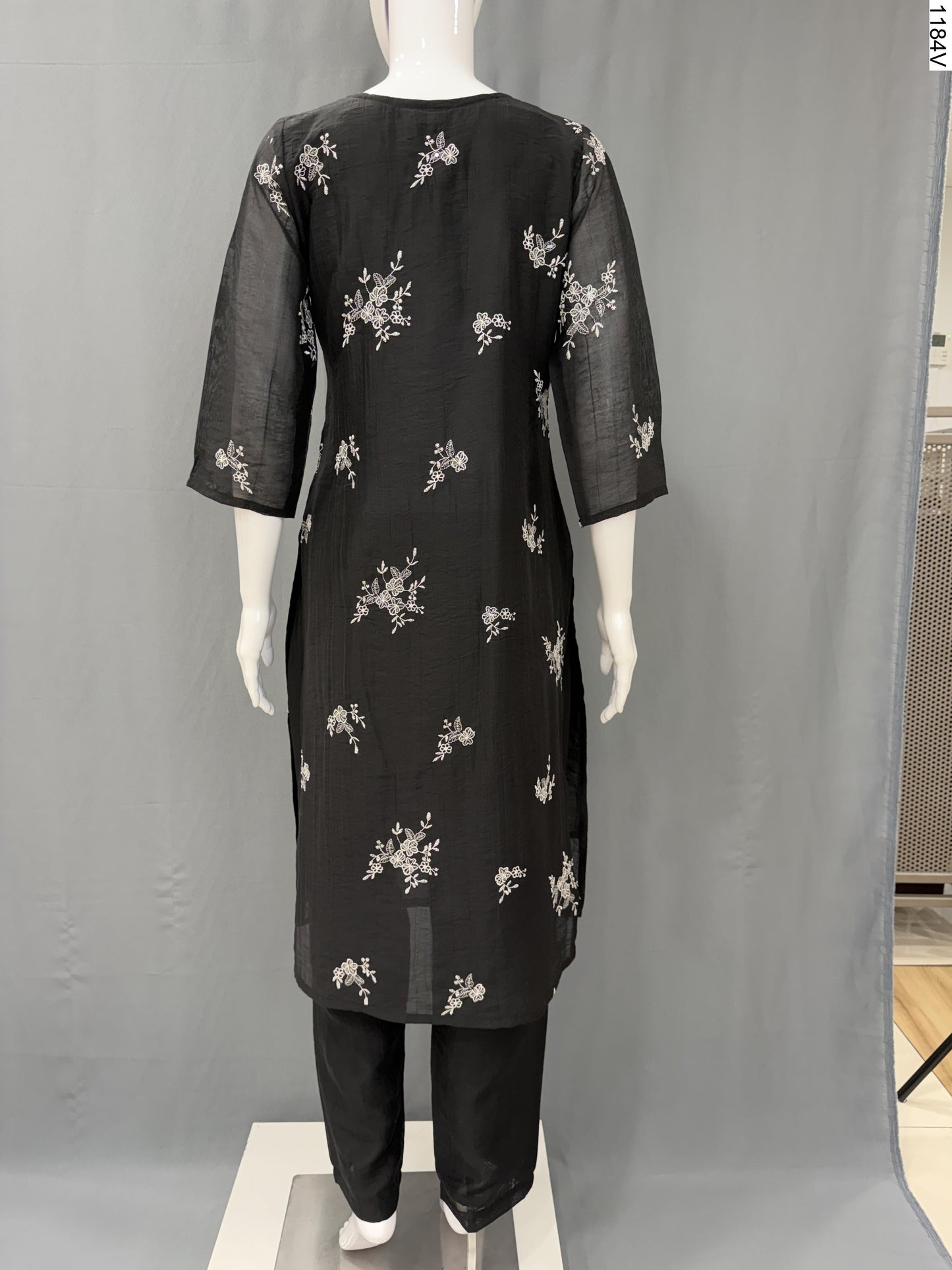 2Pcs Suit - 1079C SJ BK 5