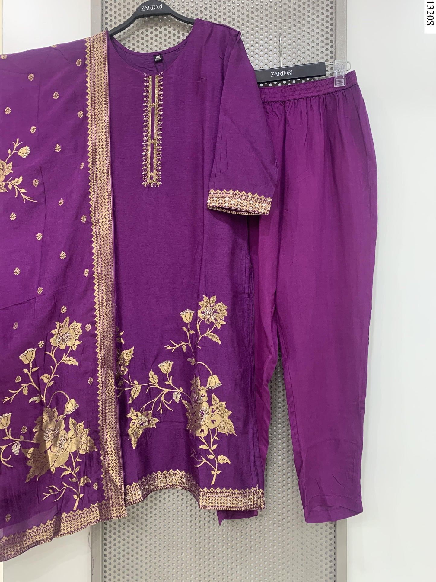 3Pcs Suit - 11647 YM P