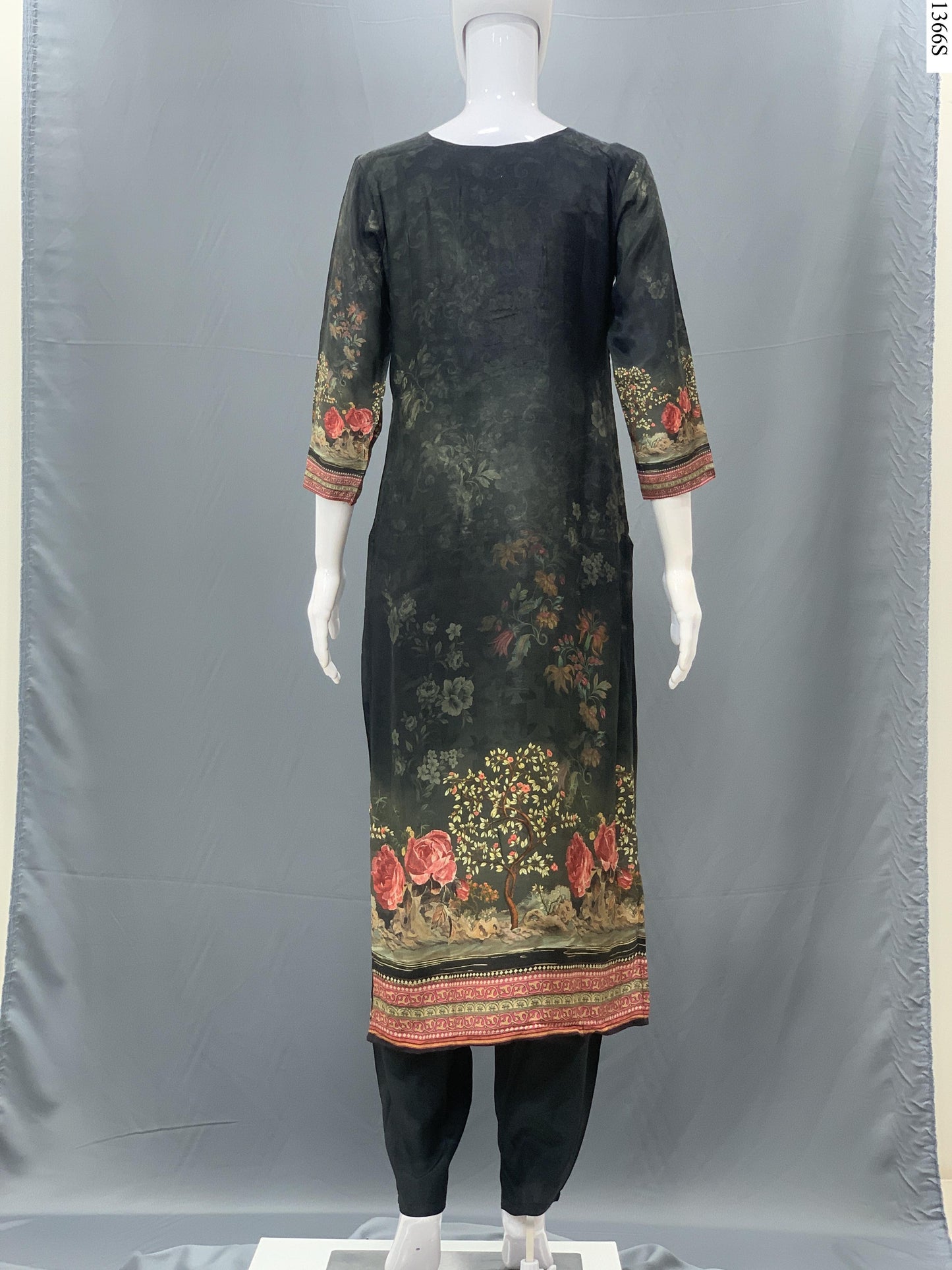 3Pcs Suit - K7045 FW BK