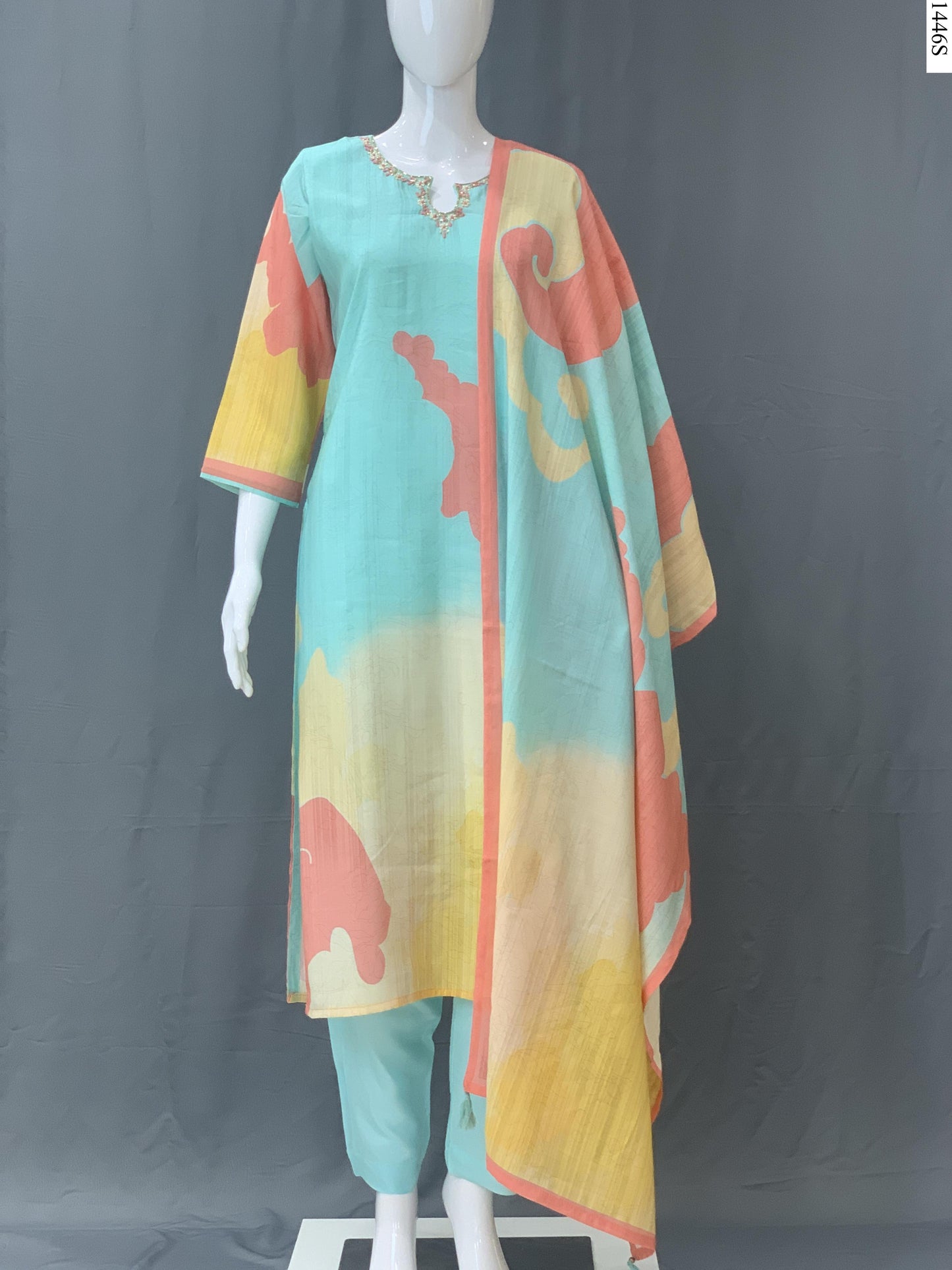 3Pcs Suit - 1446S PD B