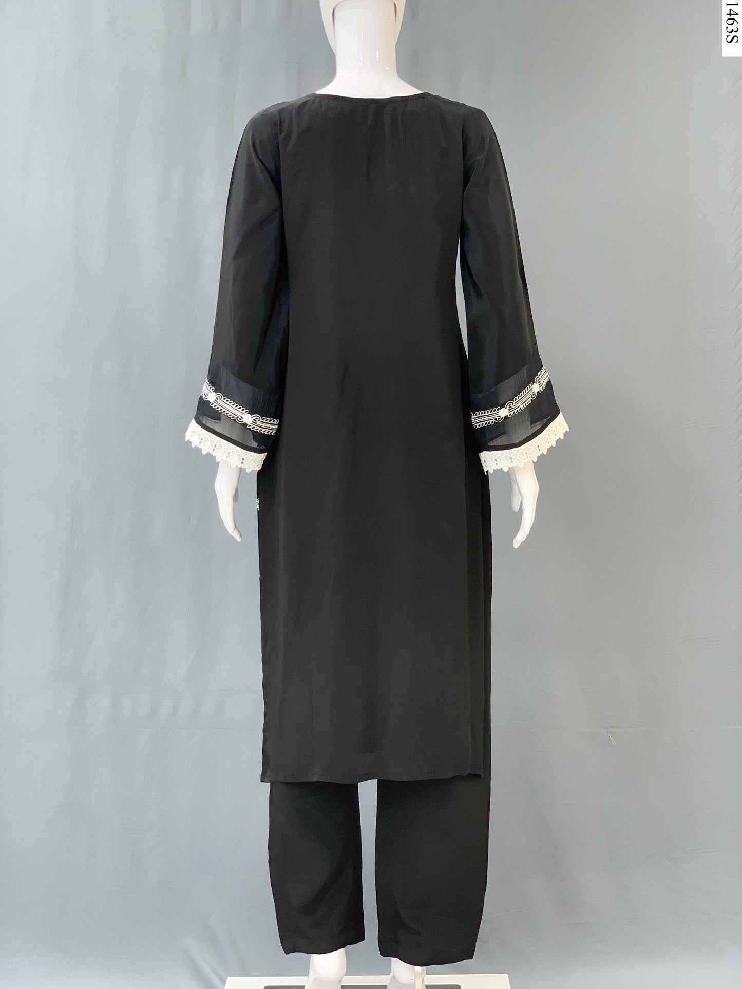 3Pcs Suit - 3655 NY BK