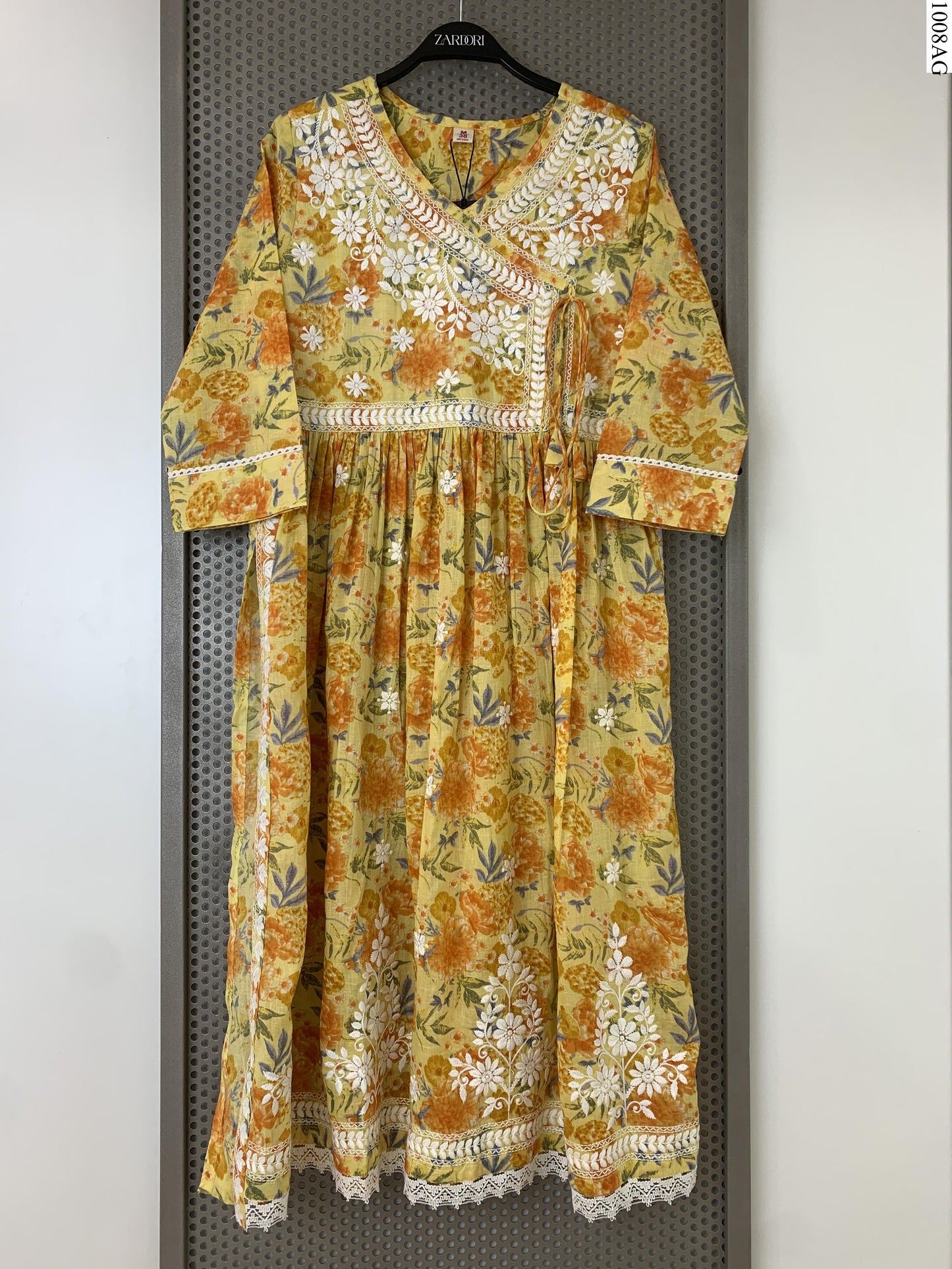 Angrakha Suit - A-312 JJ Y