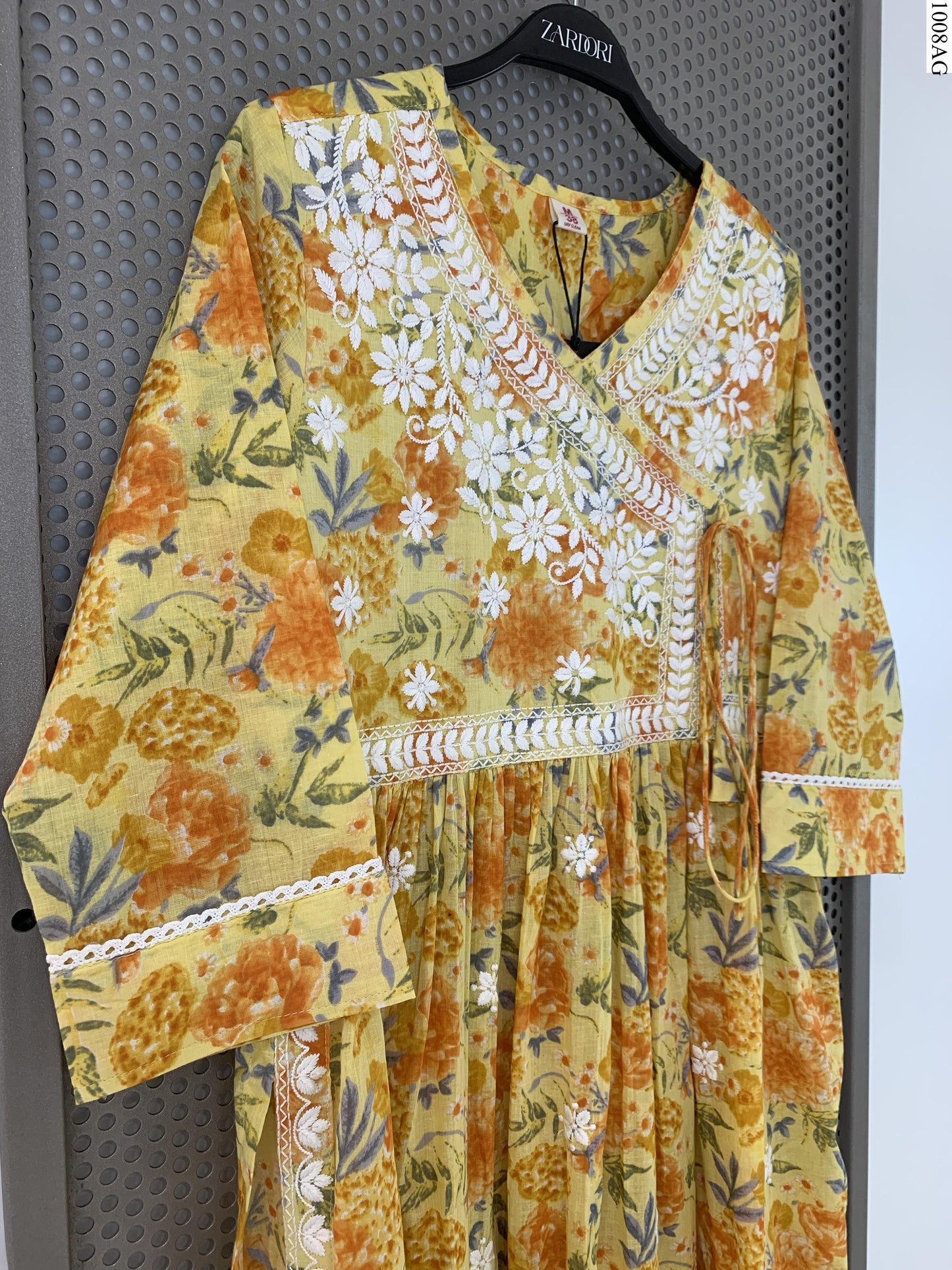 Angrakha Suit - A-312 JJ Y
