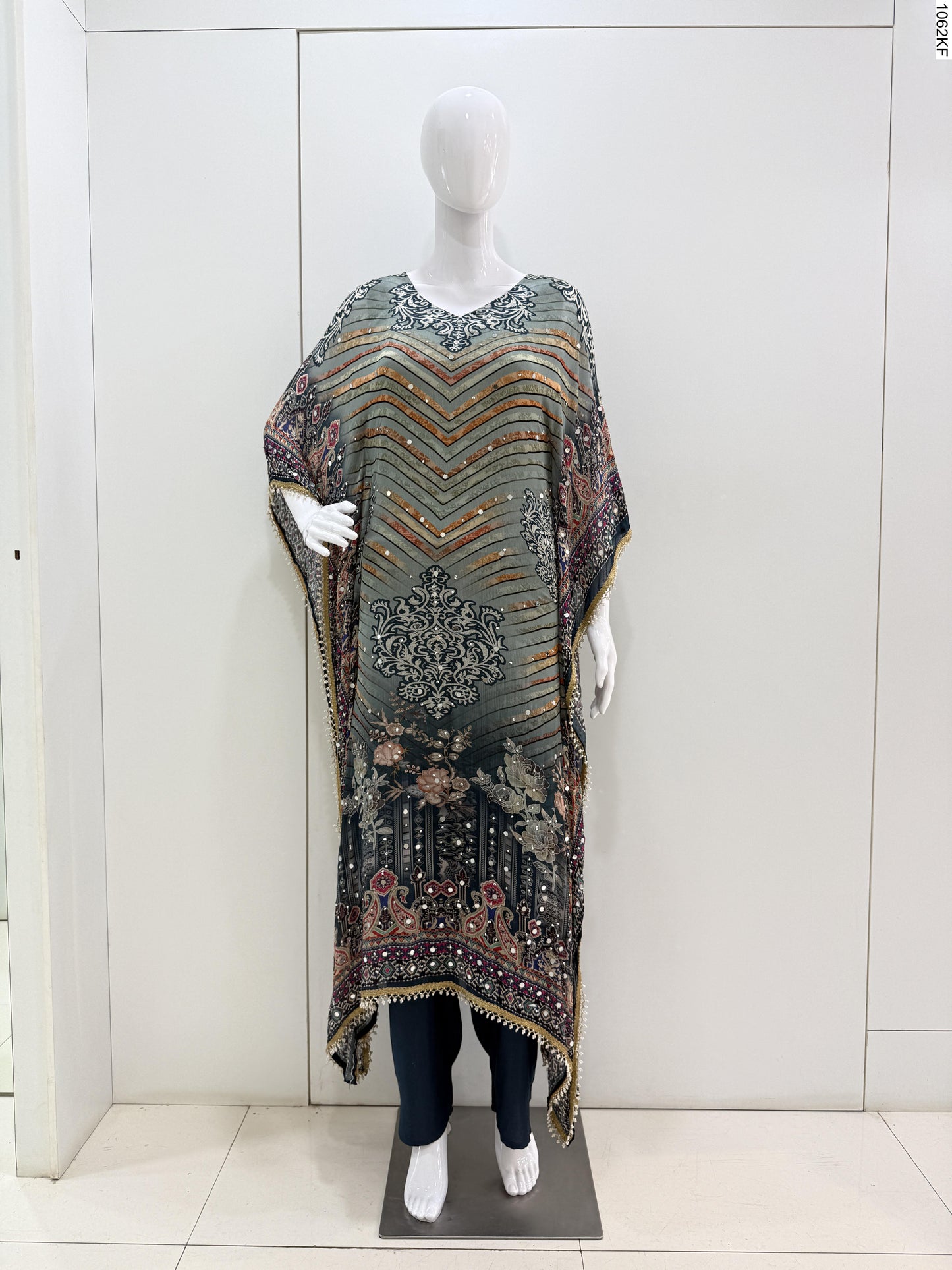 Kaftan Set - MI-6960 MR B