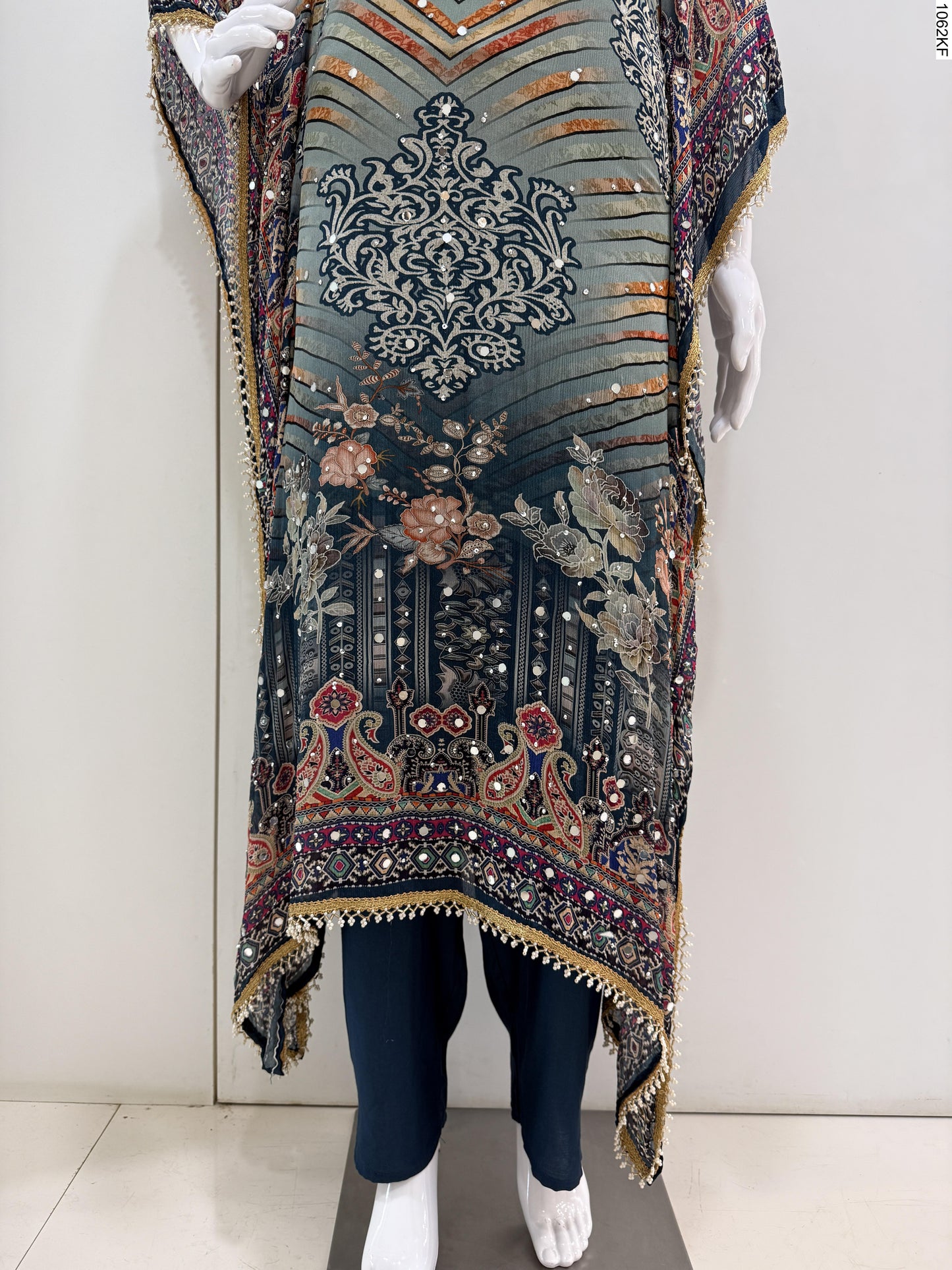 Kaftan Set - MI-6960 MR B