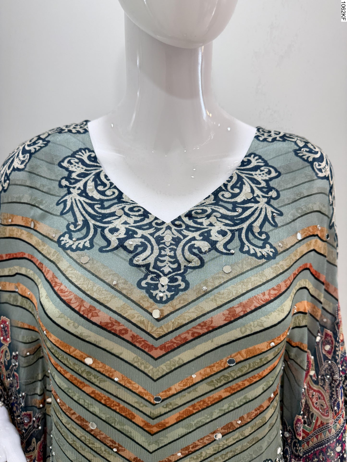 Kaftan Set - MI-6960 MR B