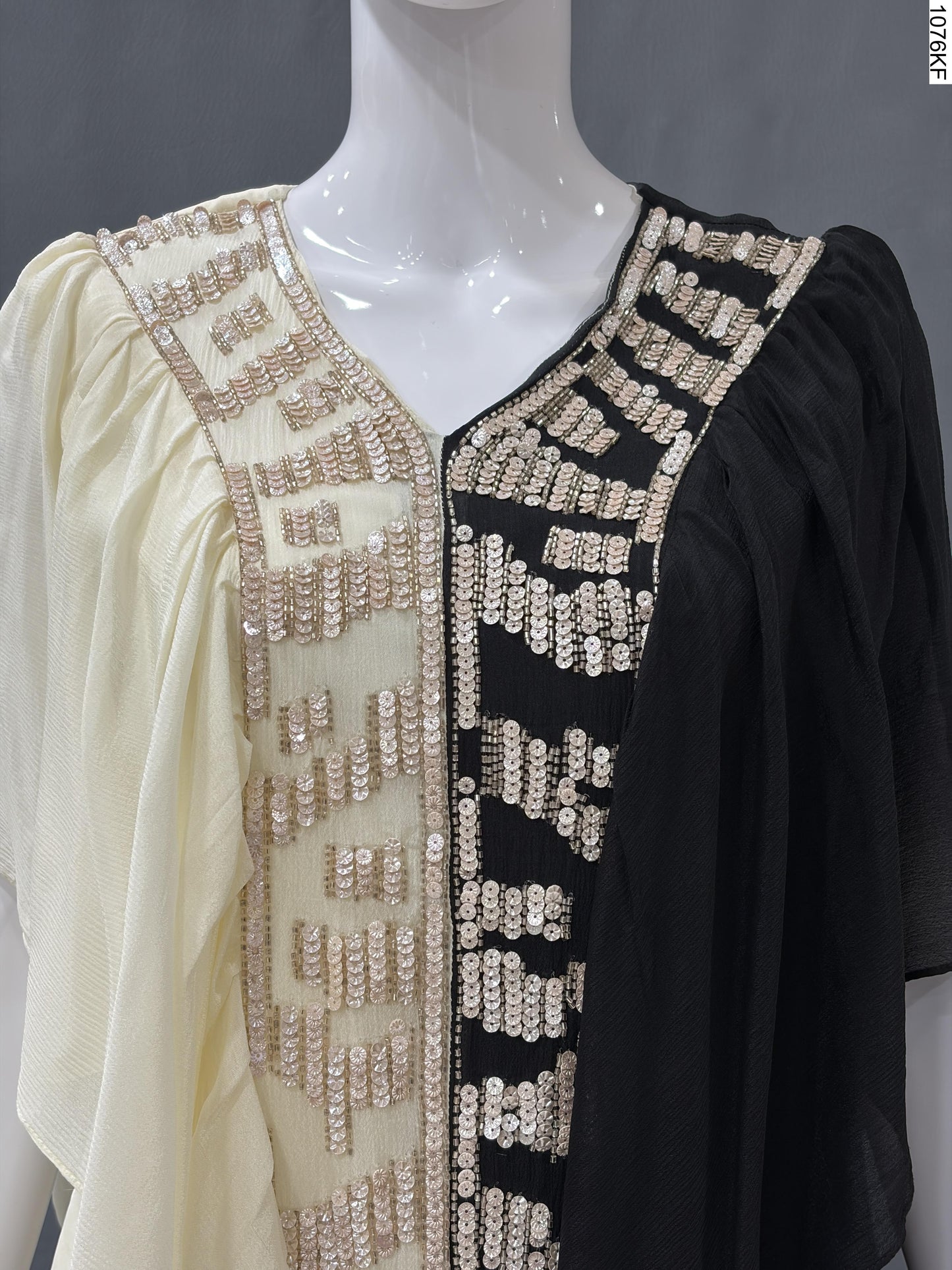 Kaftan Set - MI-7601 MR BK 8