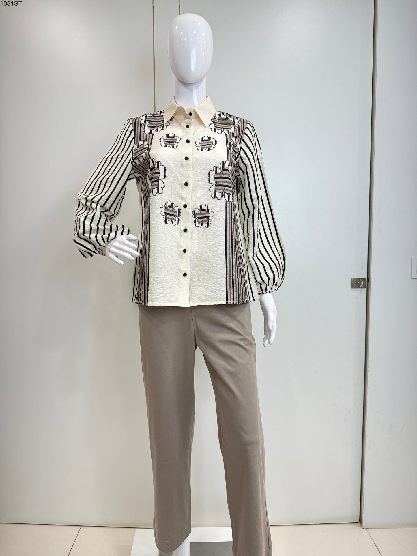 Shirt Top - PN6501 AG BK