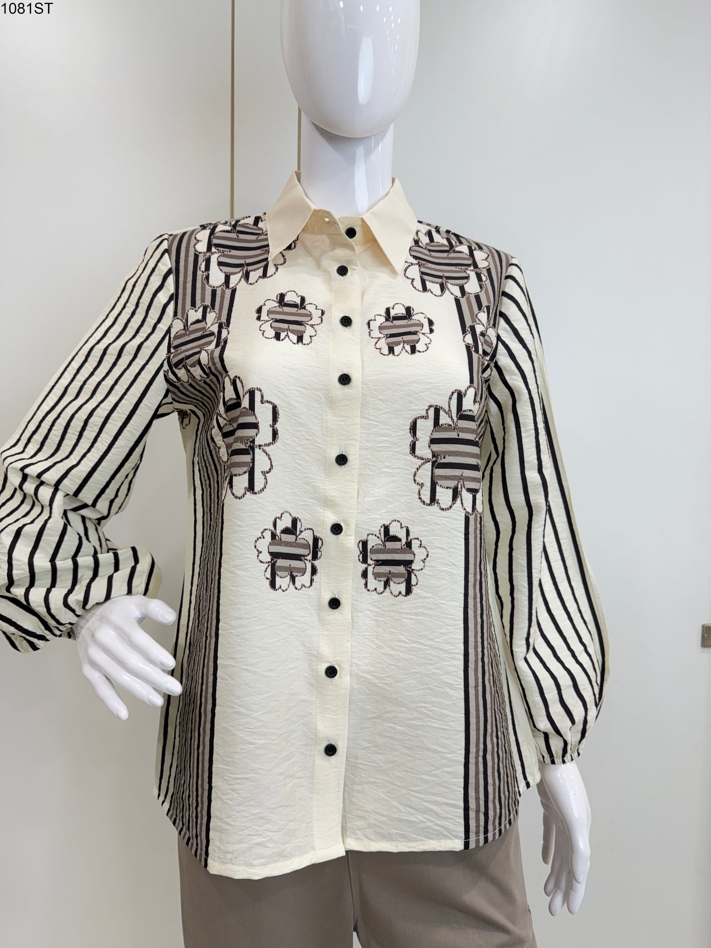 Shirt Top - PN6501 AG BK