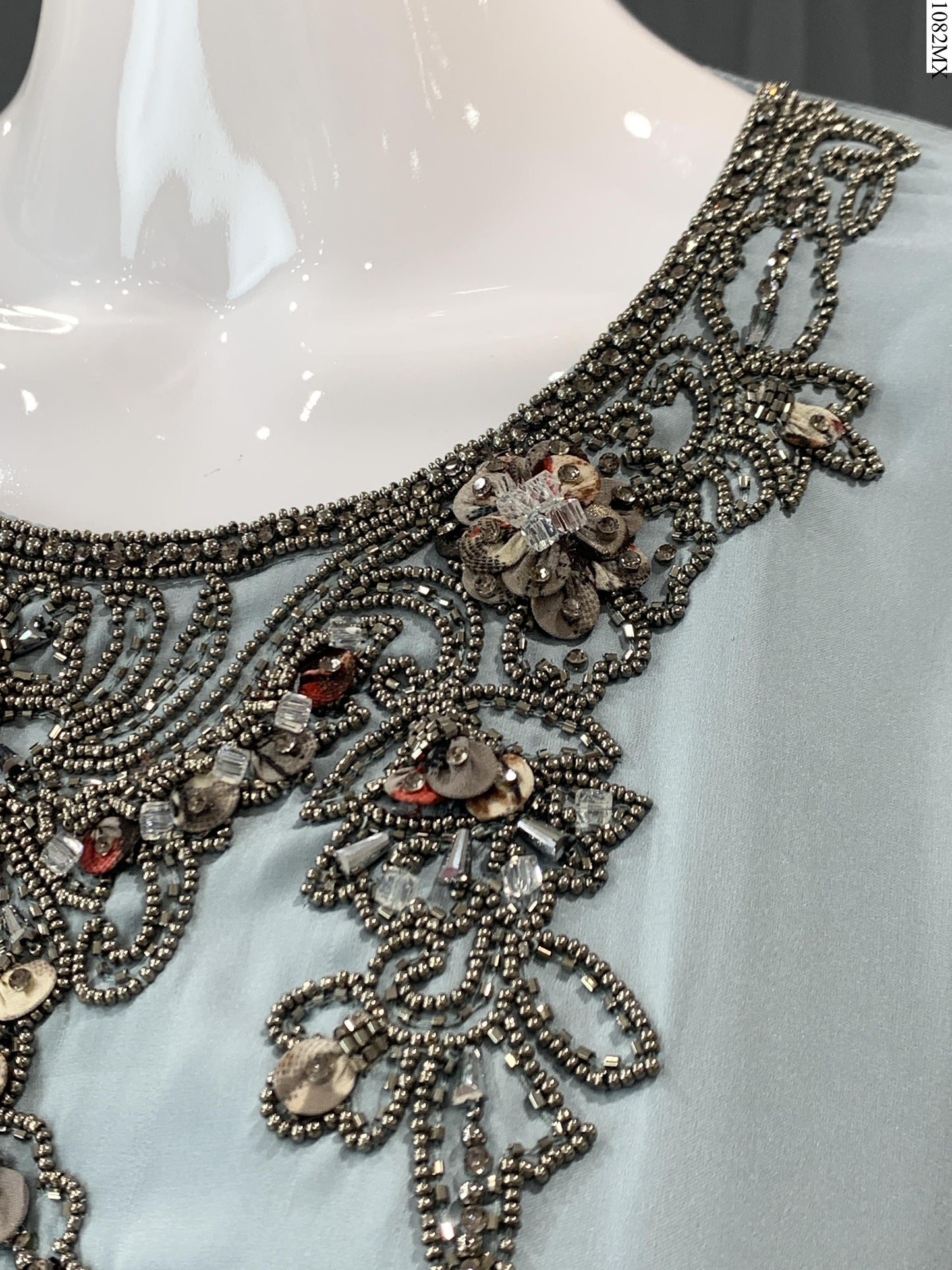 Kaftan - SA-1004 ZD SKY