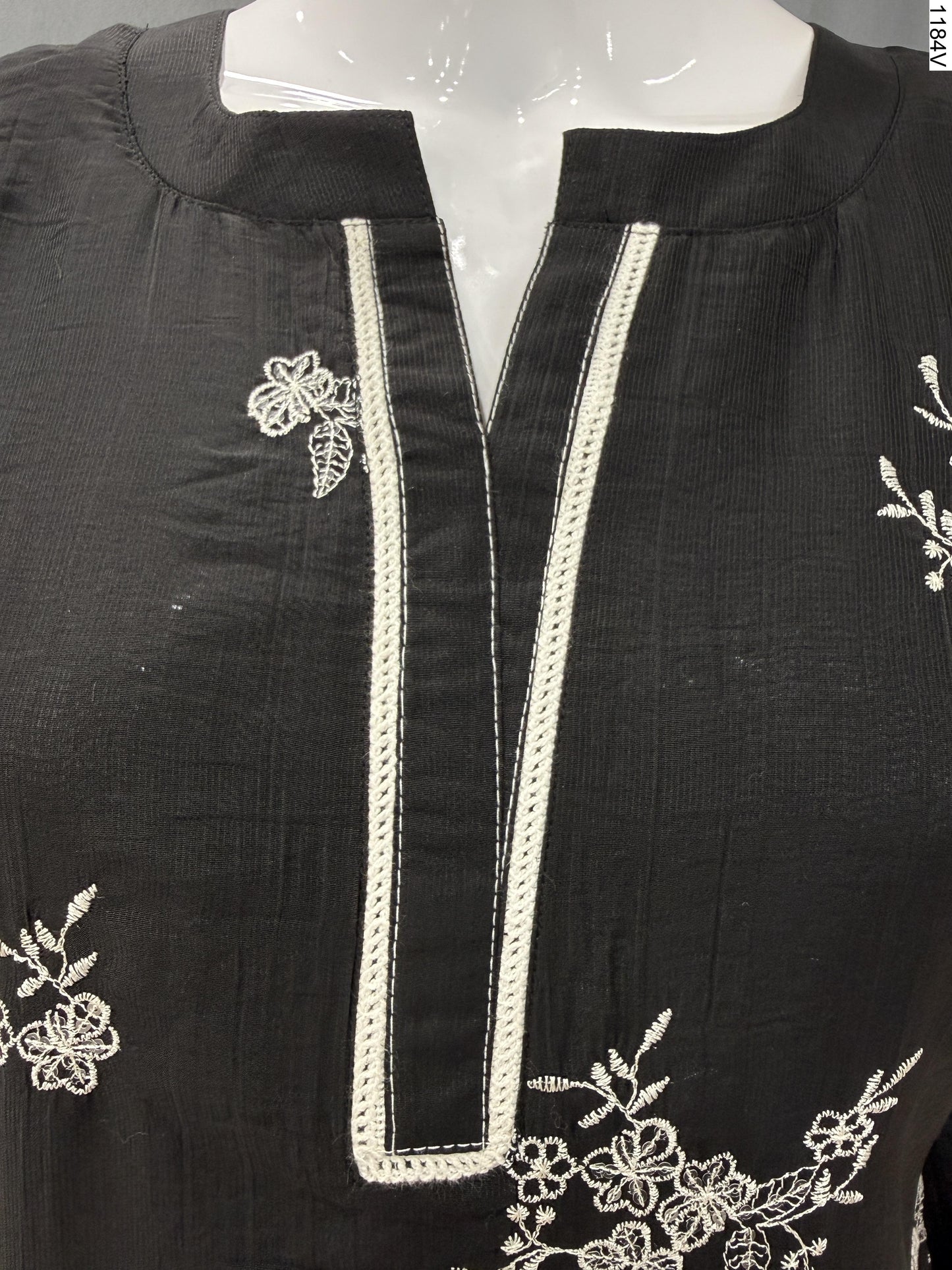 2Pcs Suit - 1079C SJ BK 5