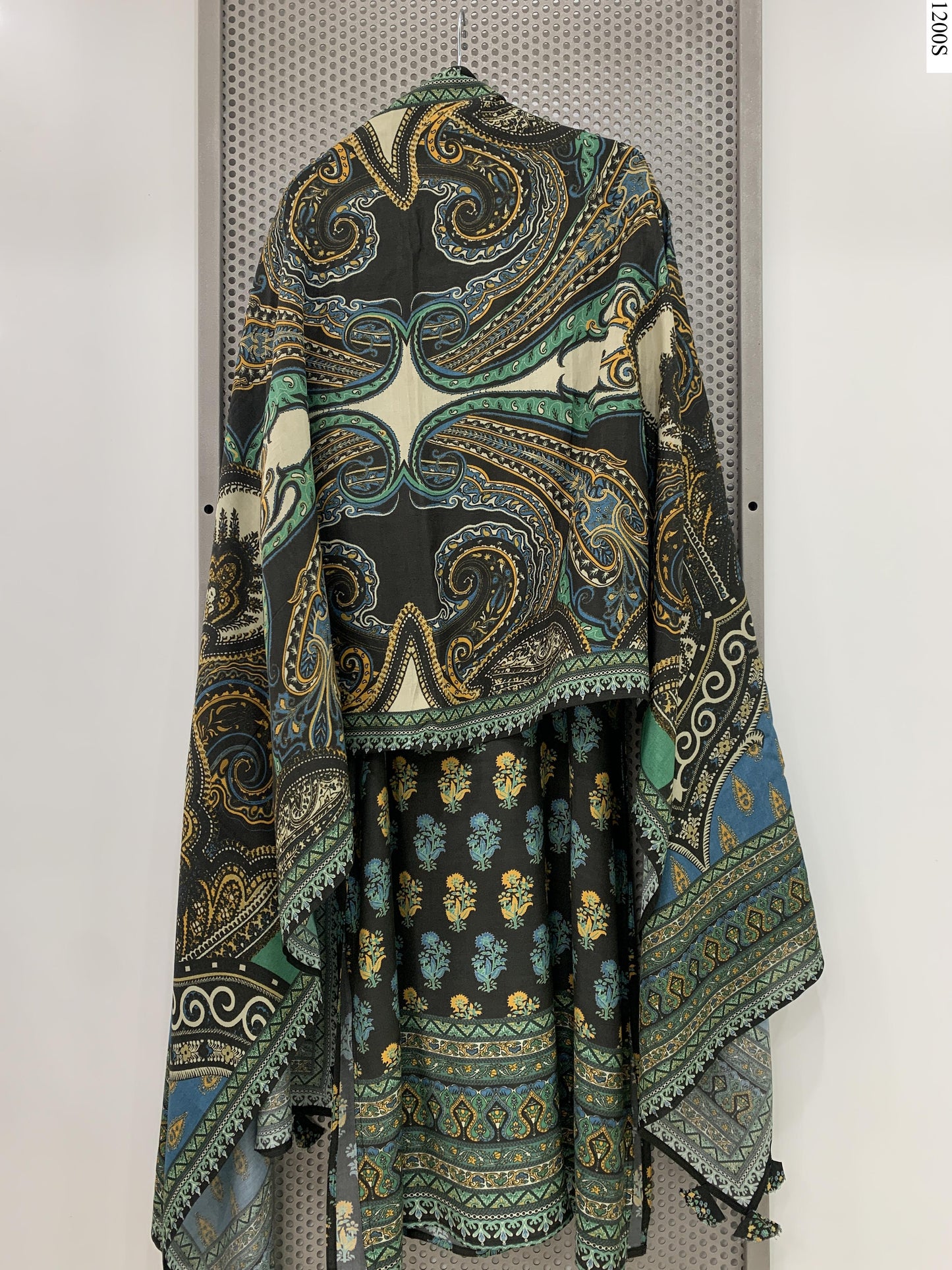 3Pcs Suit  - 8855 AR BK