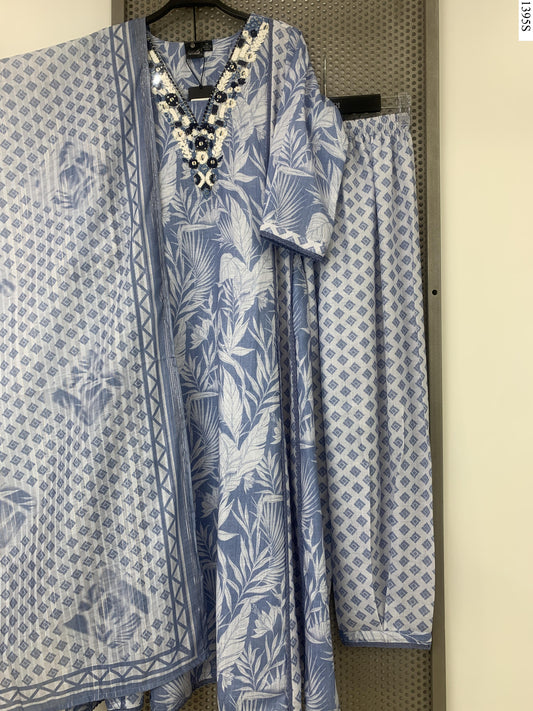 3Pcs Suit - G1317 GA SKY