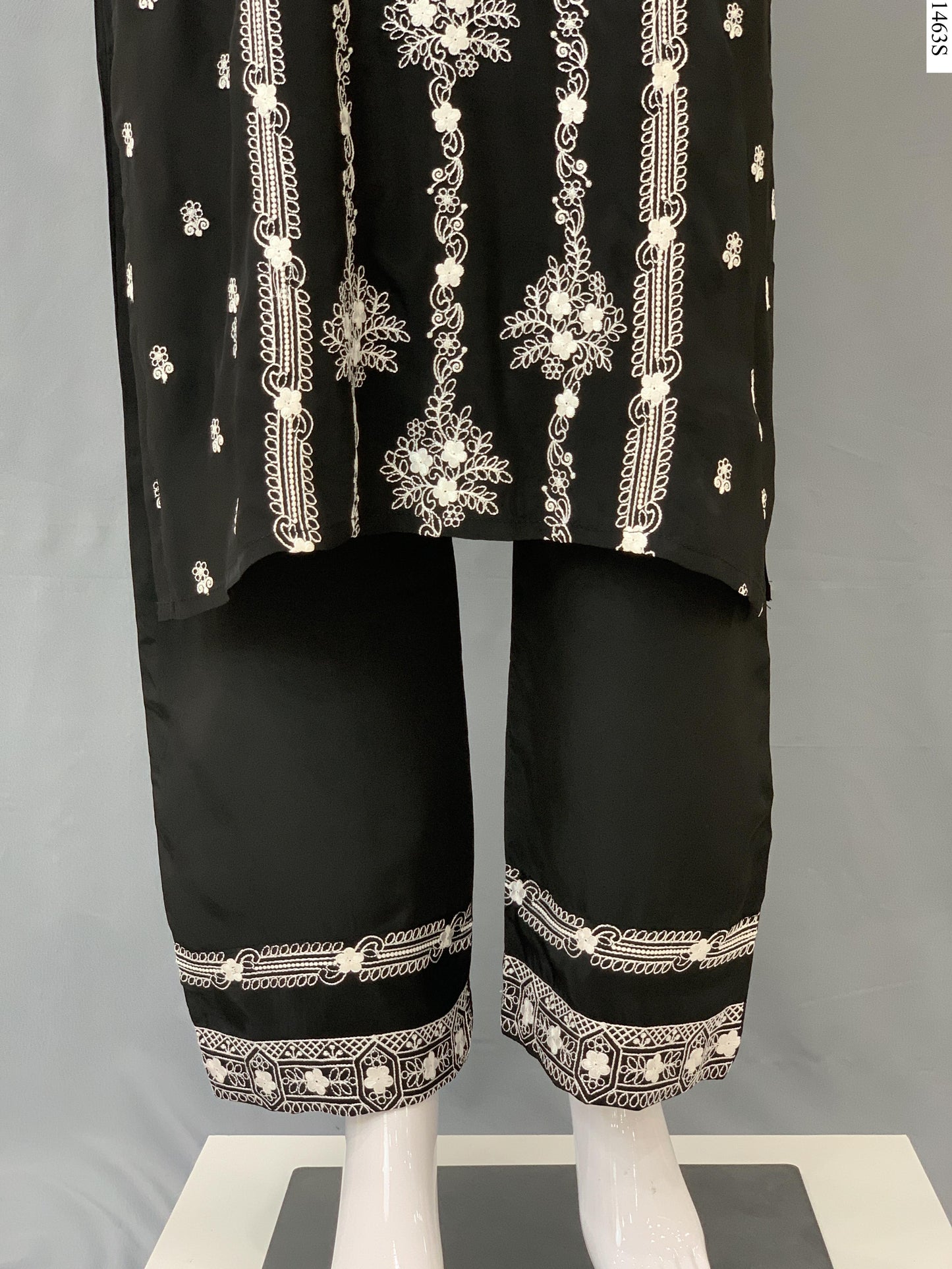 3Pcs Suit - 3655 NY BK