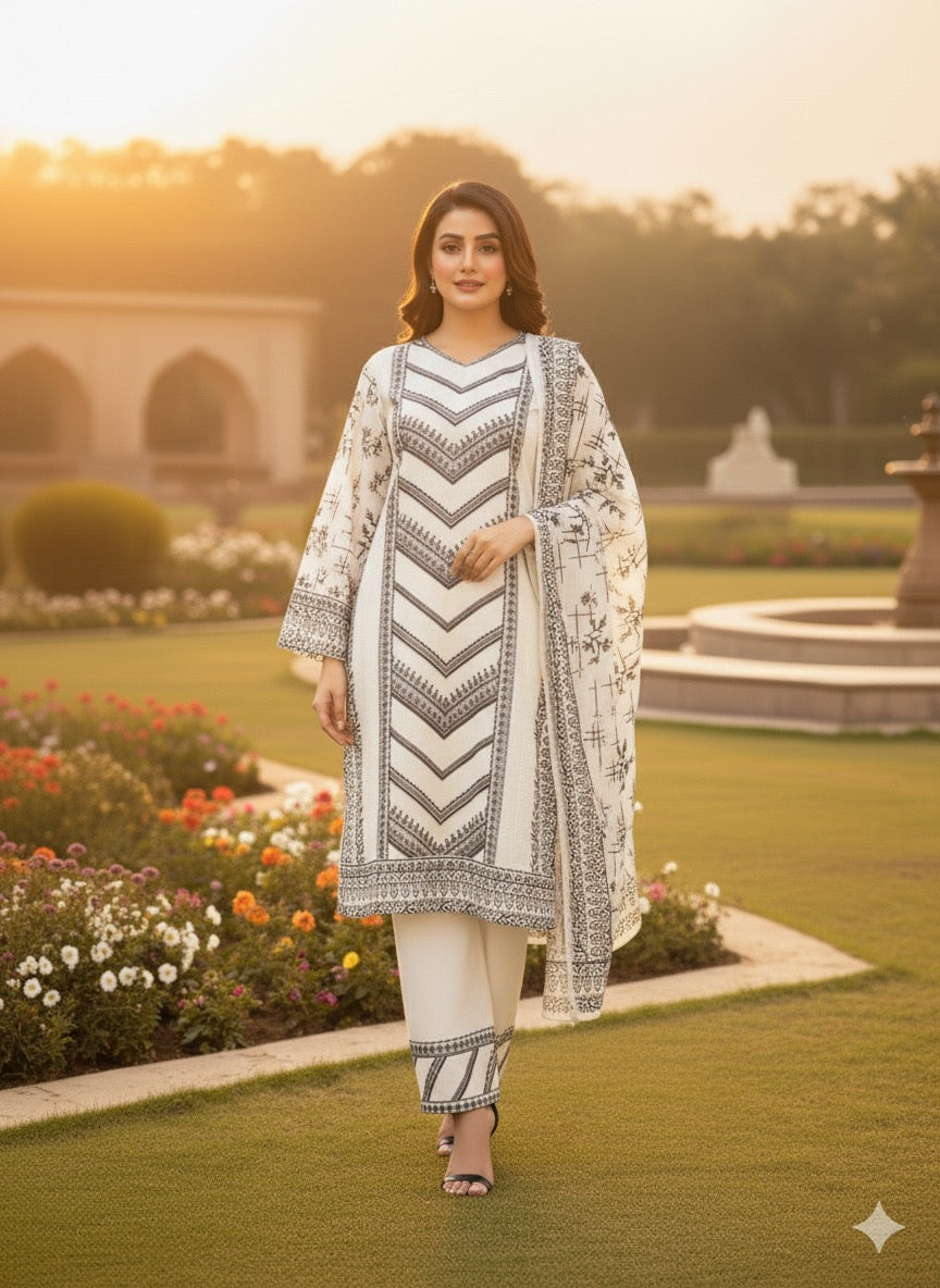 3Pcs Suit - 3610 NY W