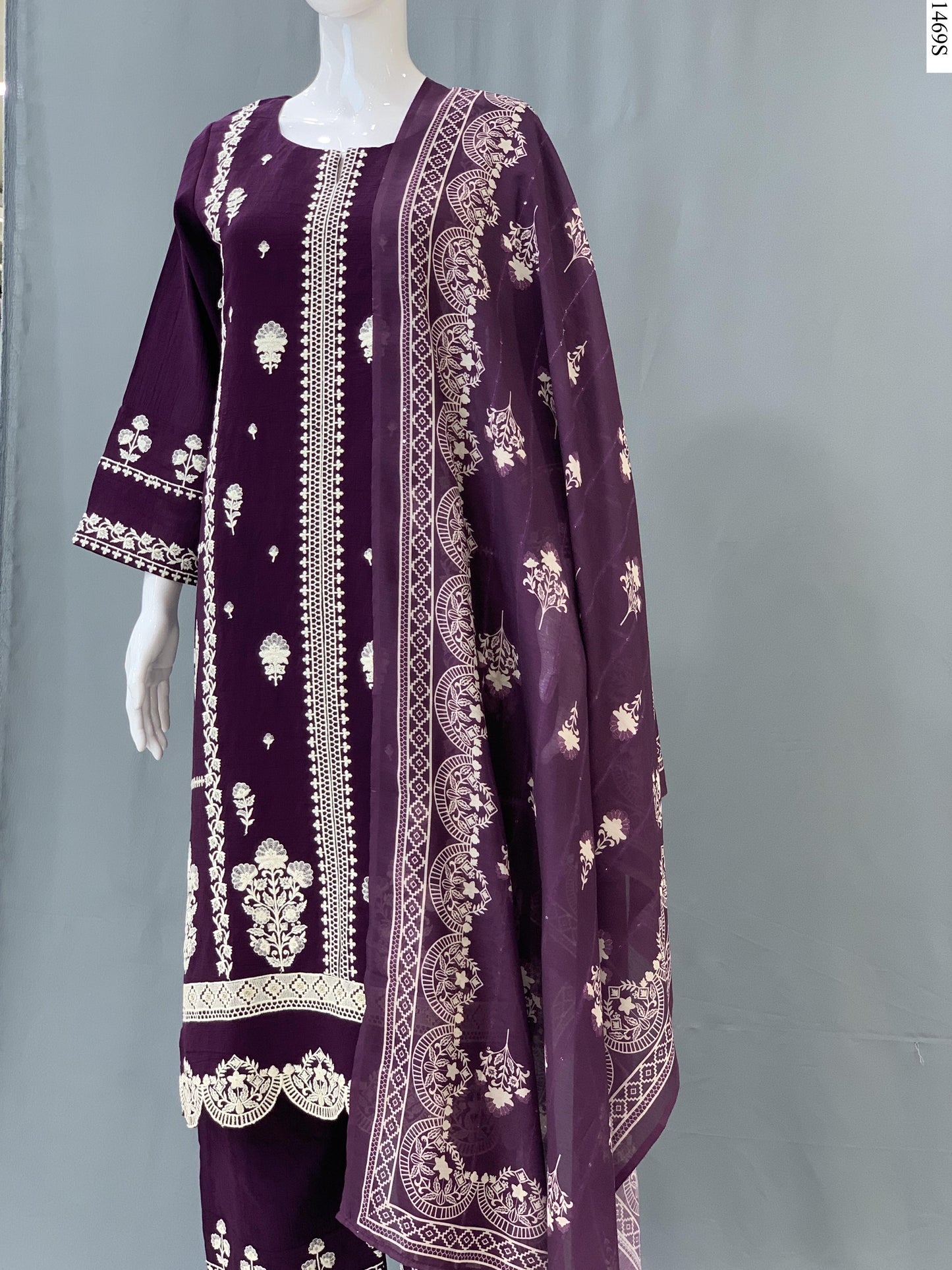 3Pcs Suit - 3588 NY P