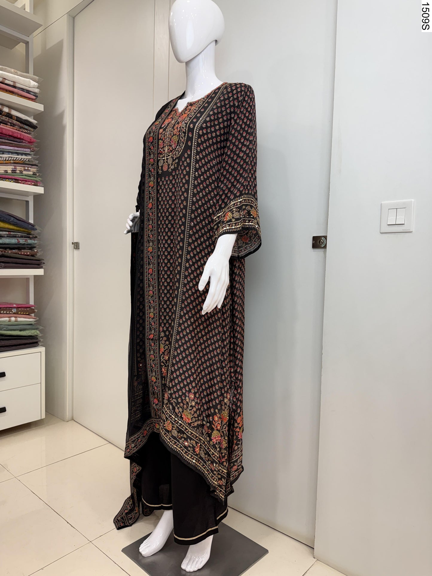 3Pcs Suit - 3620 PS BK