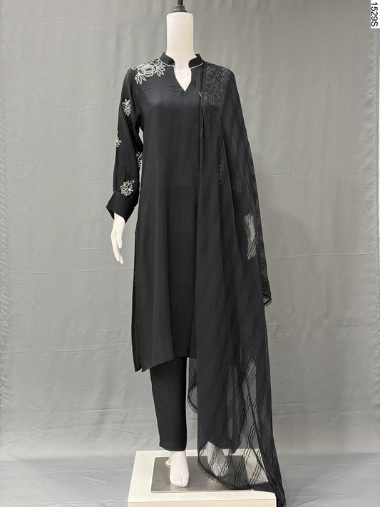 3Pcs Suit - AW25002 NU BK 5