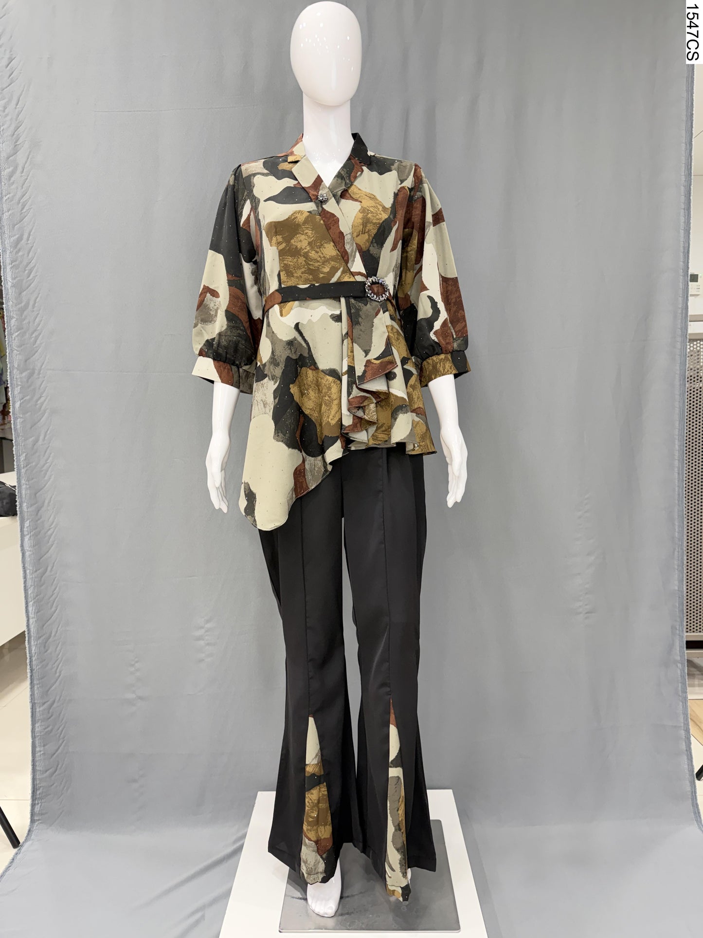 Coord Set - 3074 FR BK 5