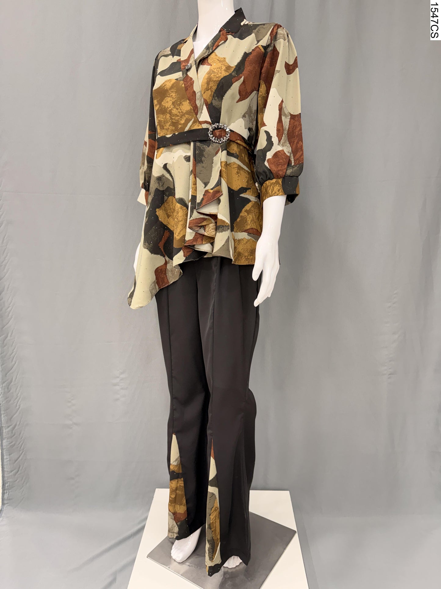 Coord Set - 3074 FR BK 5