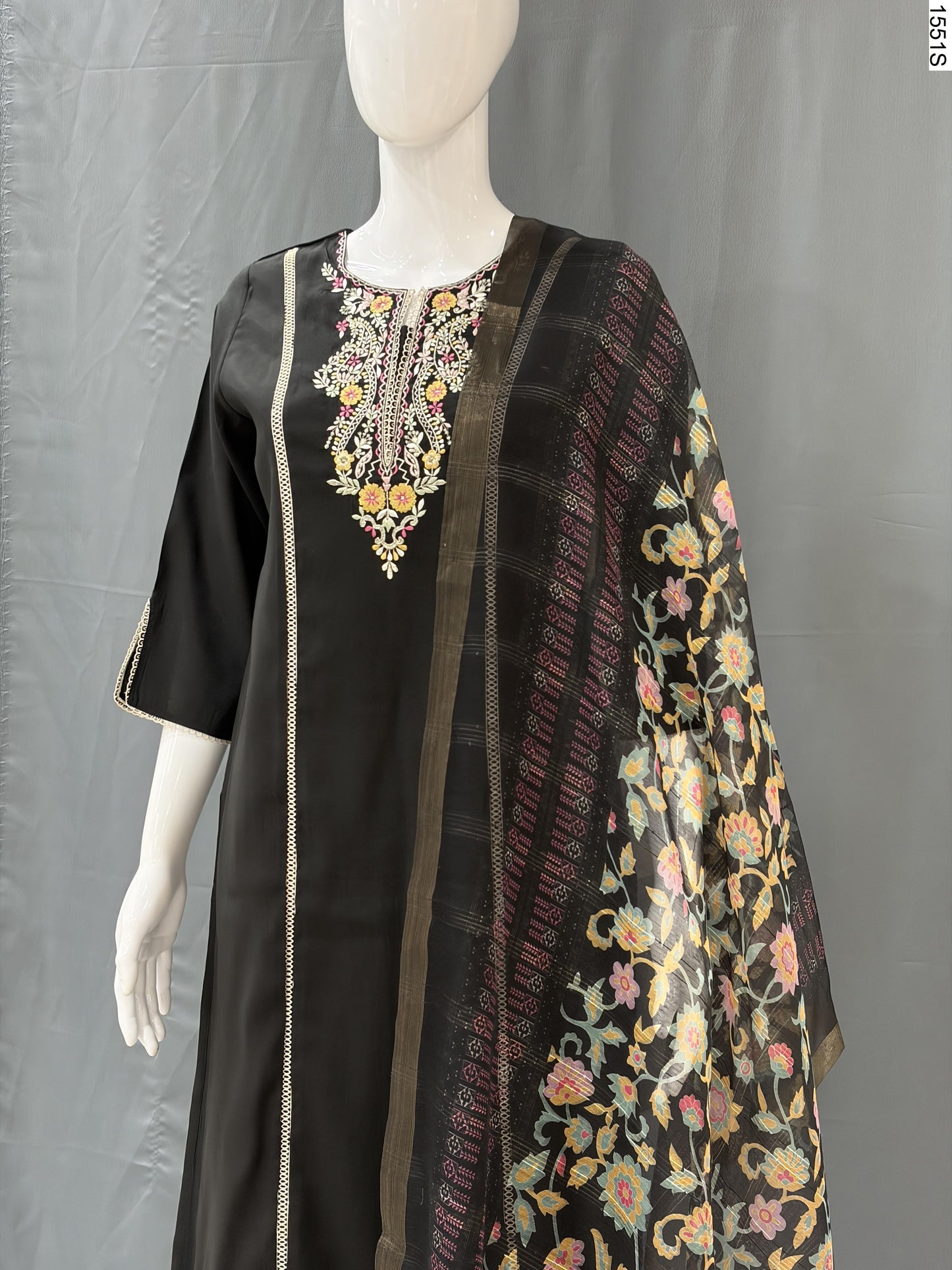 3Pcs Suit - SKD2068 HL BK 5