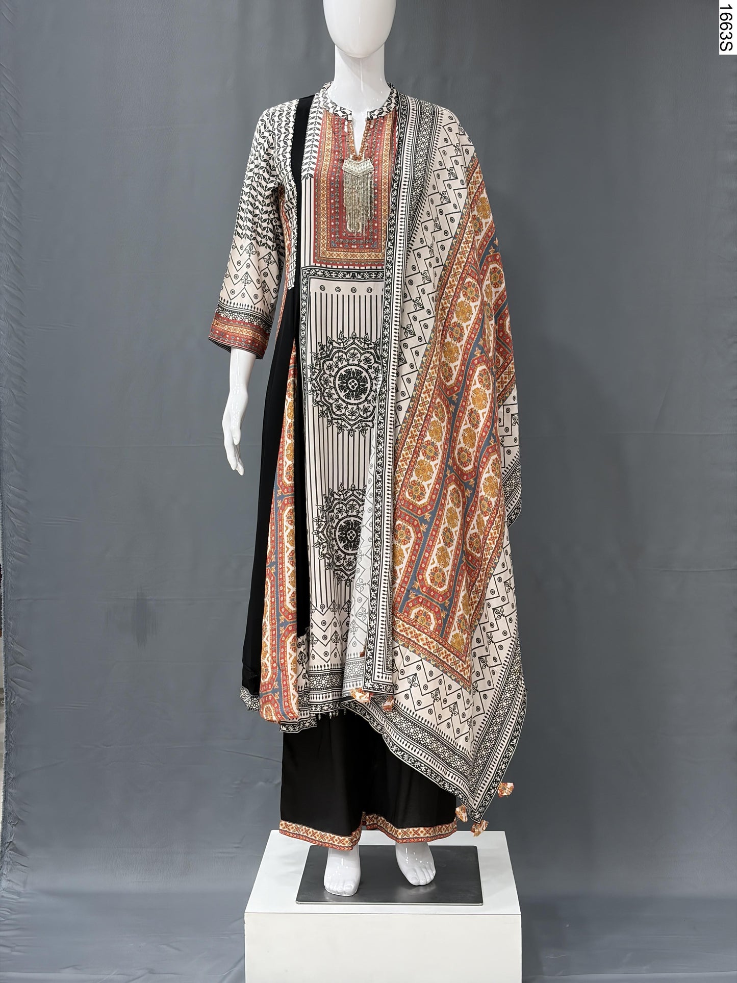 3Pcs Suit - 998532 GA BK 8